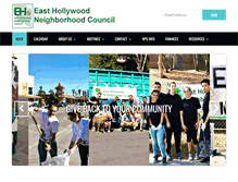 Tablet Screenshot of easthollywood.net